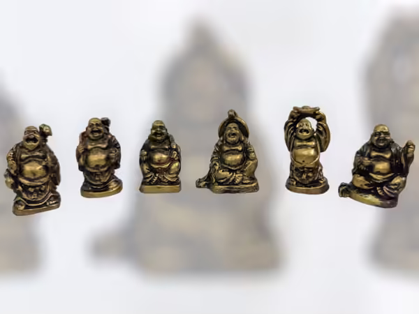 Buda Mini Dorado 3 cm x Unidad
