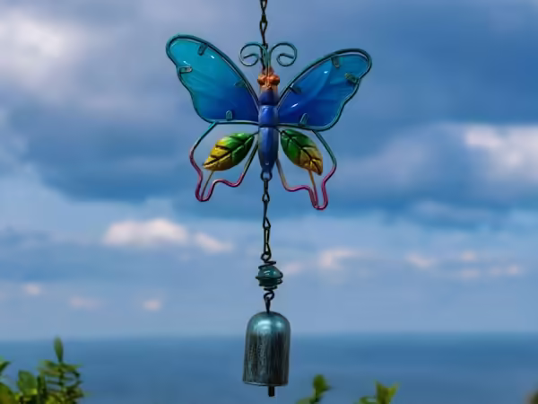 Llamador Colgante Mariposa