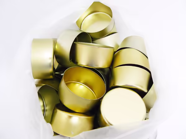 Porta Vela de Noche Metal x unidad