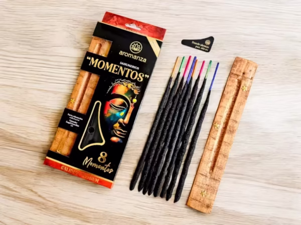 Caja Pack Sahumerios + Porta sahumerios