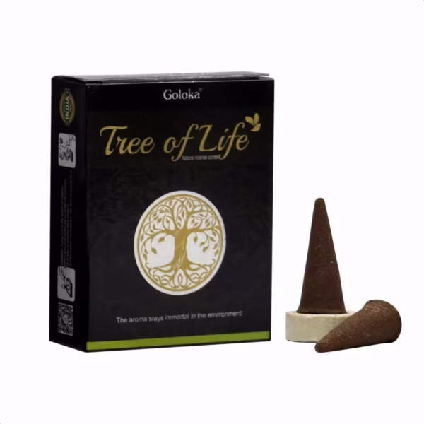 Sahumerios Conos Dhoop Goloka Importados x 10 conos - Tree of Life