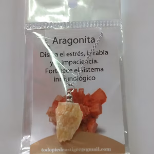 Dije con Cadena Aragonita