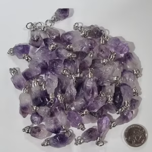 Dije Amatista en Bruto