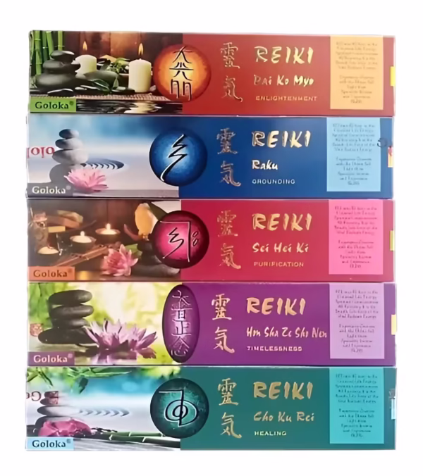 Sahumerio Importado Goloka Reiki x 15 varillas