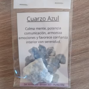 PB-CUARZO-AZL02 Cuarzo Azul en Bruto x unidad