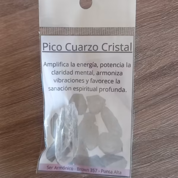 PB-CUARZO-CRP02 Cuarzo Cristal Picos en Bruto x unidad