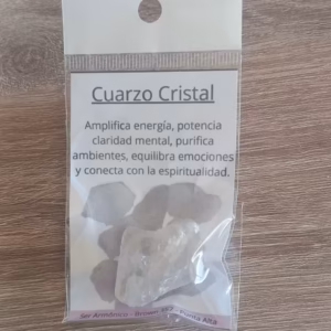 PB-CUARZO-CRT02 Cuarzo Cristal en Bruto x unidad