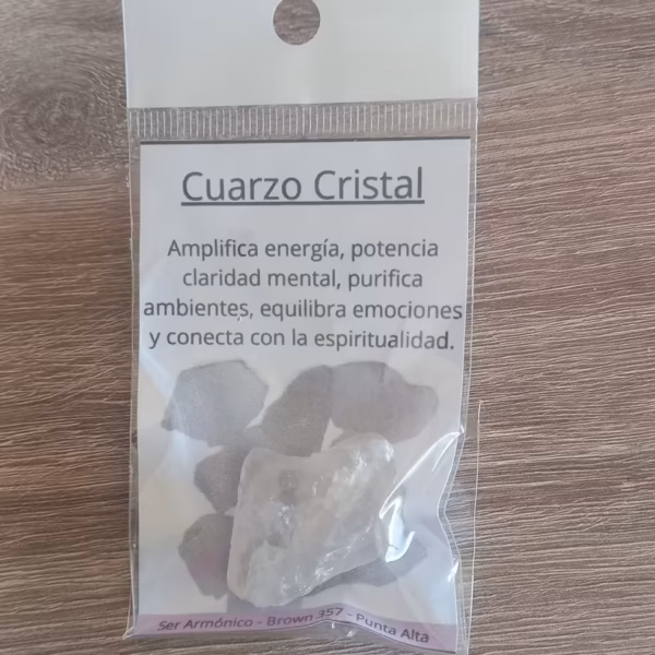 PB-CUARZO-CRT02 Cuarzo Cristal en Bruto x unidad