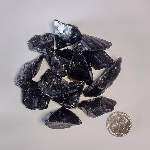 Obsidiana en Bruto x 100 g