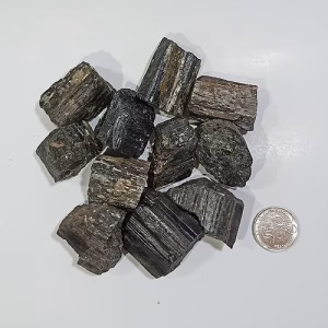 Turmalina Negra Nacional en Bruto x 100 g