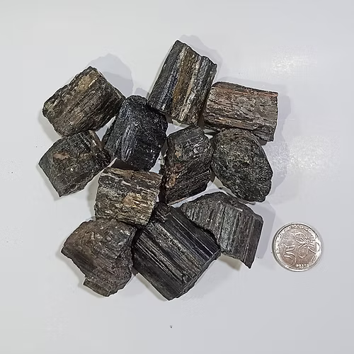 Turmalina Negra Nacional en Bruto x 100 g