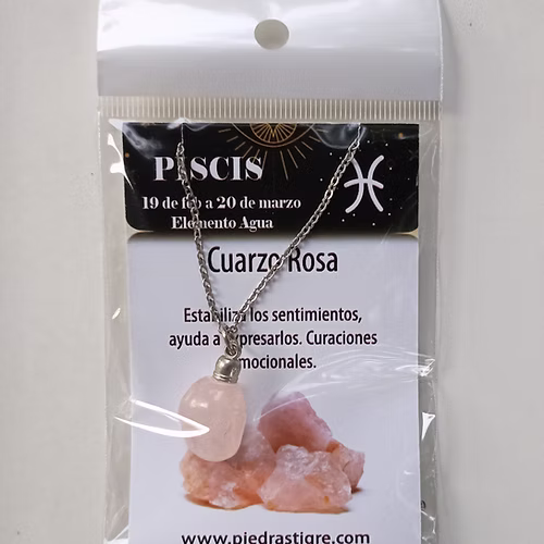 PB-ZOD-PISCIS Piscis Cuarzo Rosa