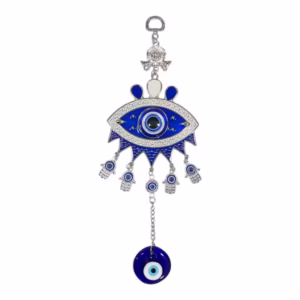 Colgante Ojo Turco Metal Grande 28 cm