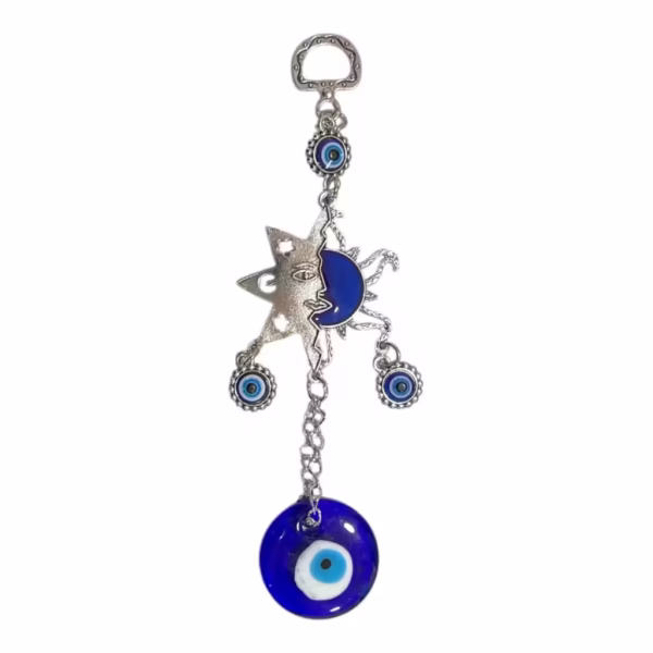 Colgante Sol Metálico 16 cm