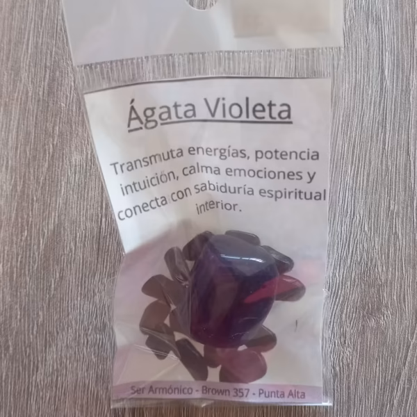 Ágata Violeta Rolada x unidad
