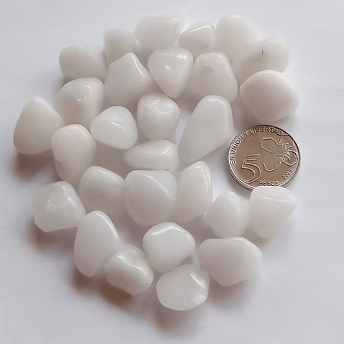 Cuarzo Blanco Rolado x 100 g