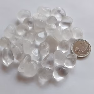 Cuarzo Cristal Rolado x 100 g