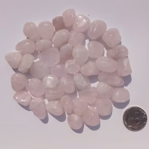 Cuarzo Rosa Rolado x 100 g