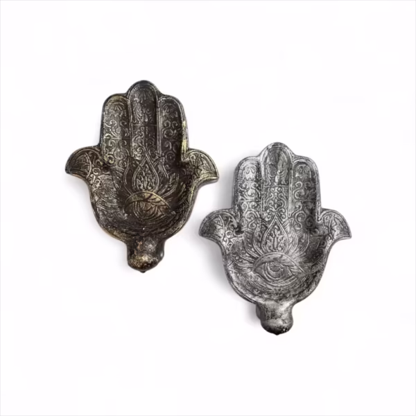 Sahumador y Porta Sahumerio Mano de Fátima XL