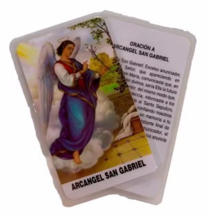 Estampa Plastificada Arcángeles