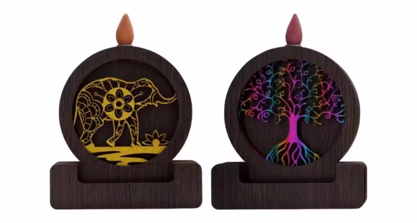 Cascada Humo Redonda Mediana