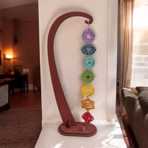 Colgante 7 Chakras con Porta Sahumerio