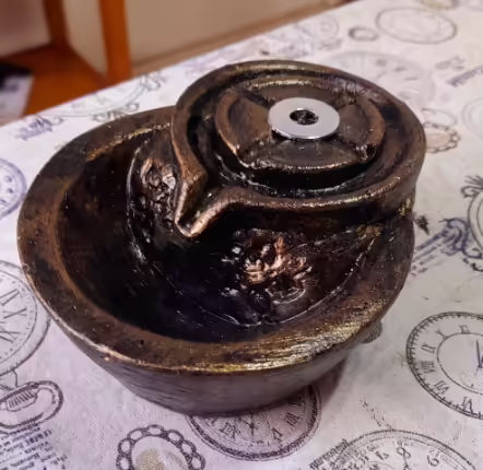 Fuente de Humo Vasija Yeso