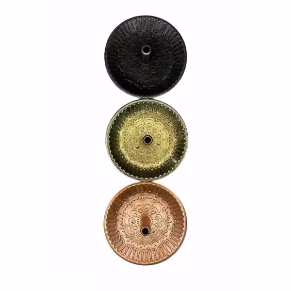 Porta Sahumerio Metálico Chico