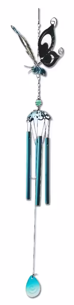 Colgante Llamador de Ángeles  Mariposa (con resorte)