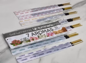 Sahumerio Iluminarte India 7 Aromas x 35 varillas