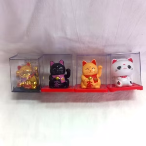 1746B Gatito Atrae Clientes Solar Mini